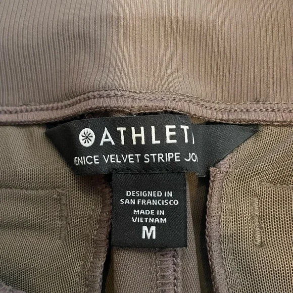 Athleta venice velevet stripe joggers - Picture 2 of 4